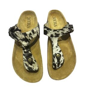 Myra cowhide sandals